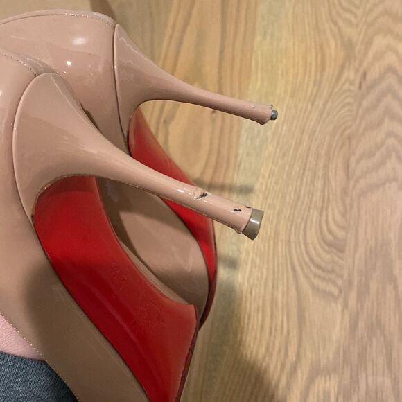 Christian louboutin Merci Allen 85 patent leather stiletto - Picture 3 of 9